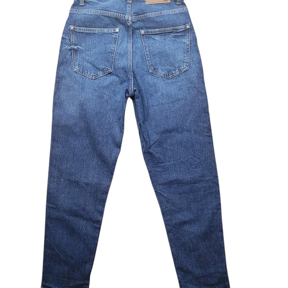 Zara Straight Leg Jeans Size 4 - Picture 5 of 7